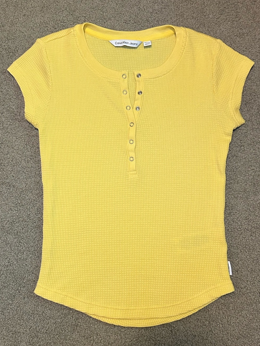 Calvin Klein Jeans Yellow Thermal